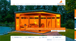 Desktop Screenshot of hummel-blockhaus.de